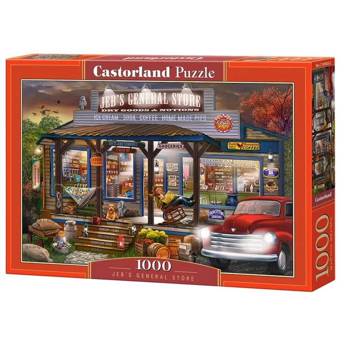 Castorland C-104505 - Jeb bácsi vegyesboltja - 1000 db-os puzzle