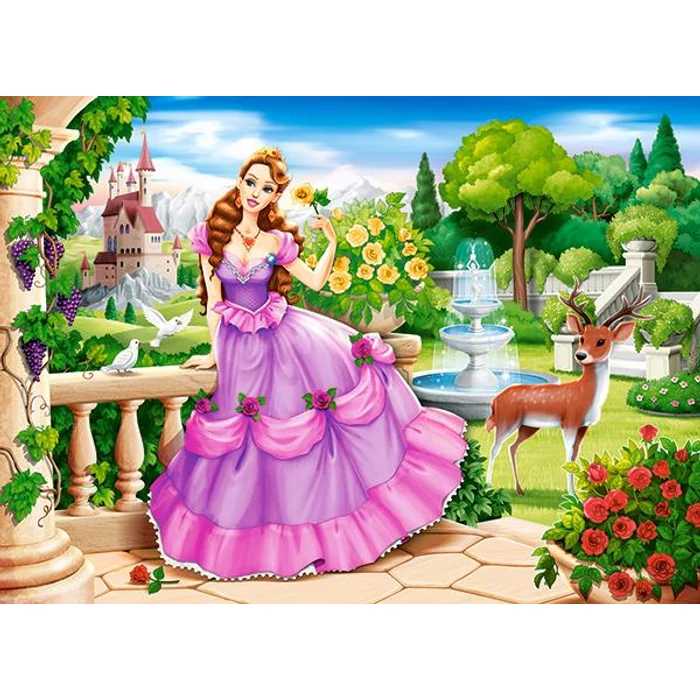 Castorland B-111091 - Hercegnő a királyi udvarban - 100 db-os puzzle