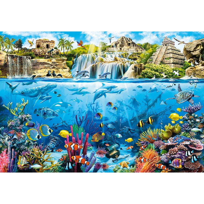 Castorland 1500 db-os puzzle - Kalózsziget (C-152049)
