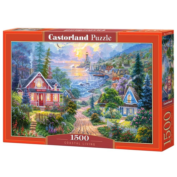 Castorland C-151929 - Partmenti élet - 1500 db-os puzzle