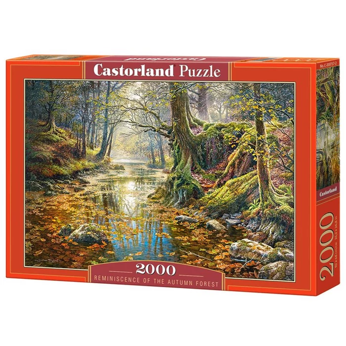 Castorland C-200757 - Az őszi erdő emléke - 2000 db-os puzzle