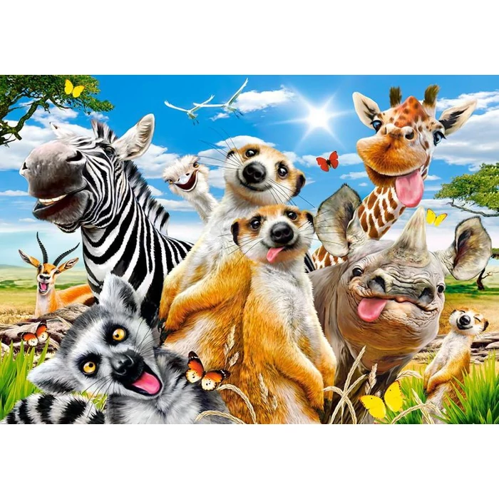 Castorland B-27552 - Afrikai szelfi - 260 db-os puzzle