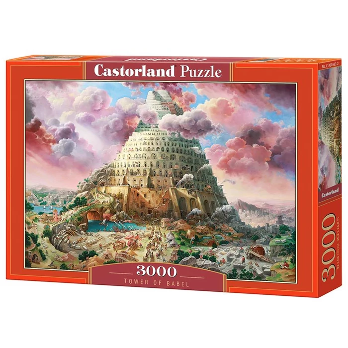 Castorland C-300563 - Bábel tornya - 3000 db-os puzzle