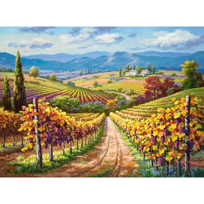 Castorland C-300587 - Szőlőhegy  - 3000 db-os puzzle