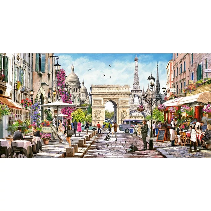 Castorland C-400294 - Párizs csodái - 4000 db-os puzzle