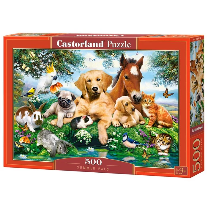 Castorland B-53230 - Nyári cimborák - 500 db-os puzzle