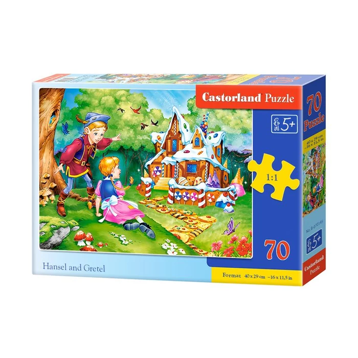 Castorland B-070145 - Jancsi és Juliska - 70 db-os puzzle