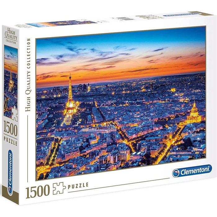 Clementoni 31815 - Párizs látképe - 1500 db-os puzzle
