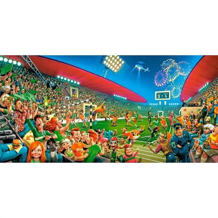 Castorland C-400393 - Art Collection - Labdarúgó bajnokság - 4000 db-os puzzle