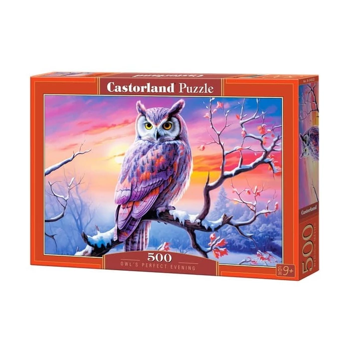 Castorland B-54022 - Baglyok az estében - 500 db-os puzzle