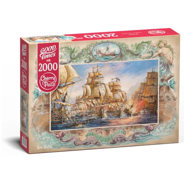 CherryPazzi 50026 - Sea Battle - 2000 db-os puzzle