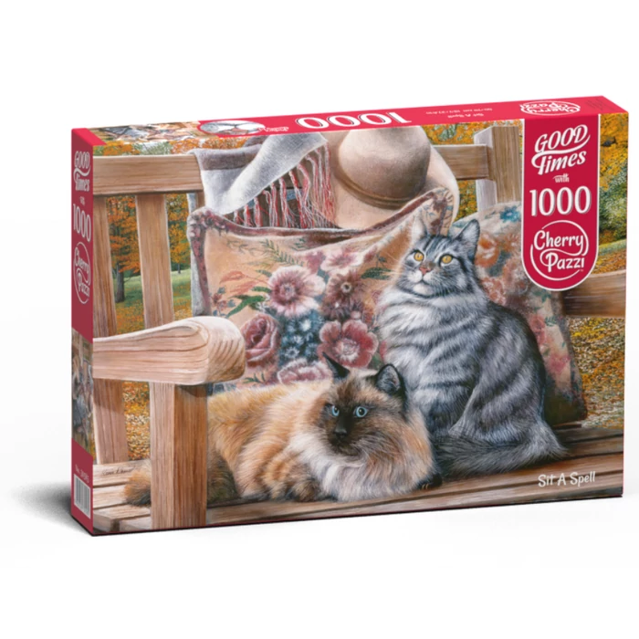 CherryPazzi 30585 - Sit a Spell  - 1000 db-os puzzle 