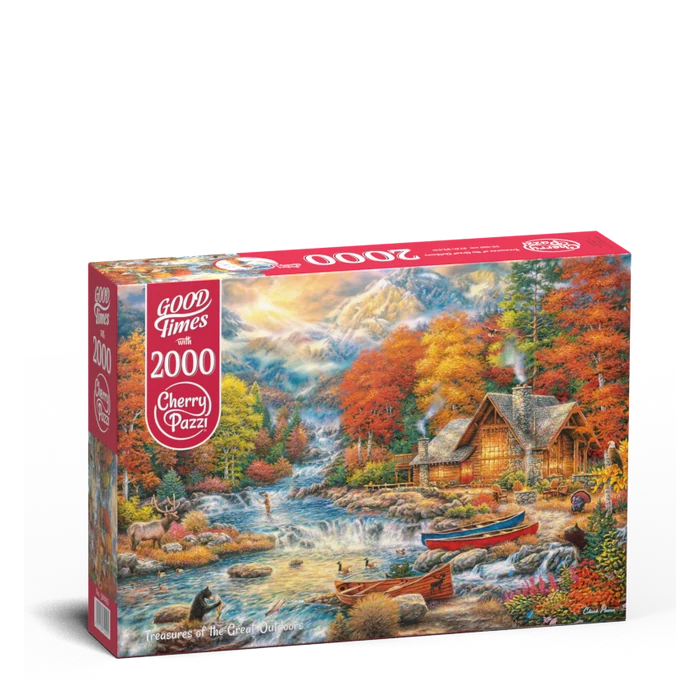 CherryPazzi 50095 - Treasures of the Great Outdoors - 2000 db-os puzzle