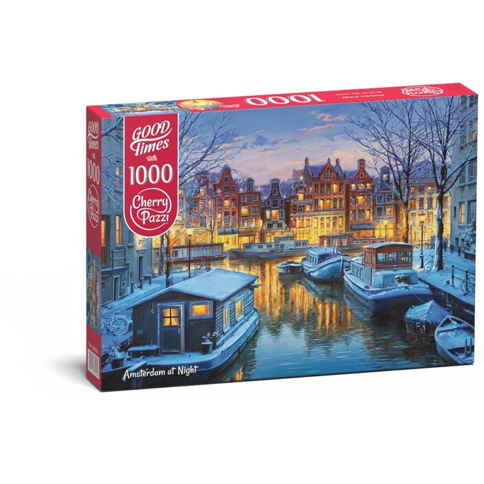 CherryPazzi 30264 - Amsterdam at Night - 1000 db-os puzzle