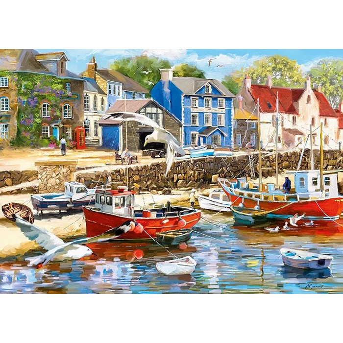 CherryPazzi 30479 - Coastal Town - 1000 db-os puzzle
