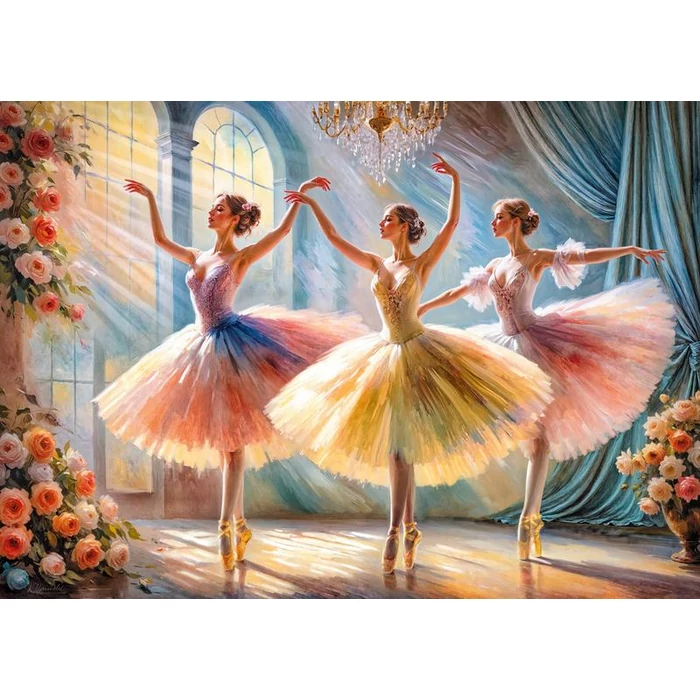 CherryPazzi 31001 - Grace in Motion - 1000 db-os puzzle