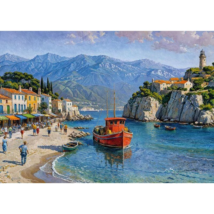 CherryPazzi 30912 - Seaside Village - 1000 db-os puzzle
