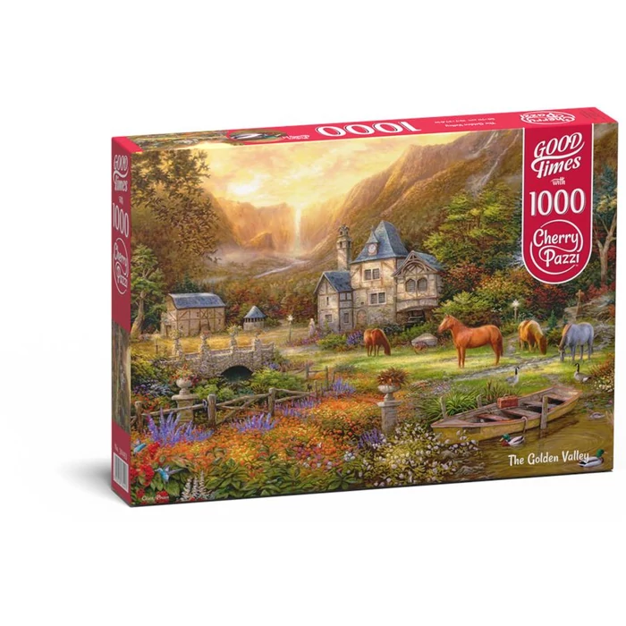 CherryPazzi 30493 - The Golden Valley - 1000 db-os puzzle