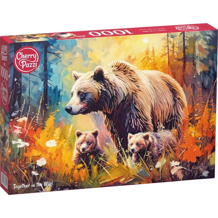 CherryPazzi 31124 - Together in the Wild - 1000 db-os puzzle