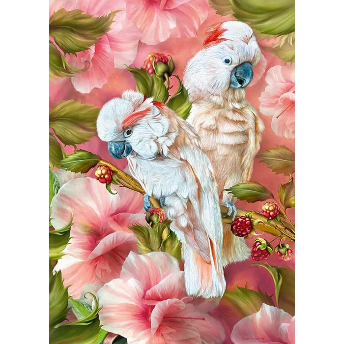 CherryPazzi 30493 - Tropic Spirits-Cockatoo - 1000 db-os puzzle