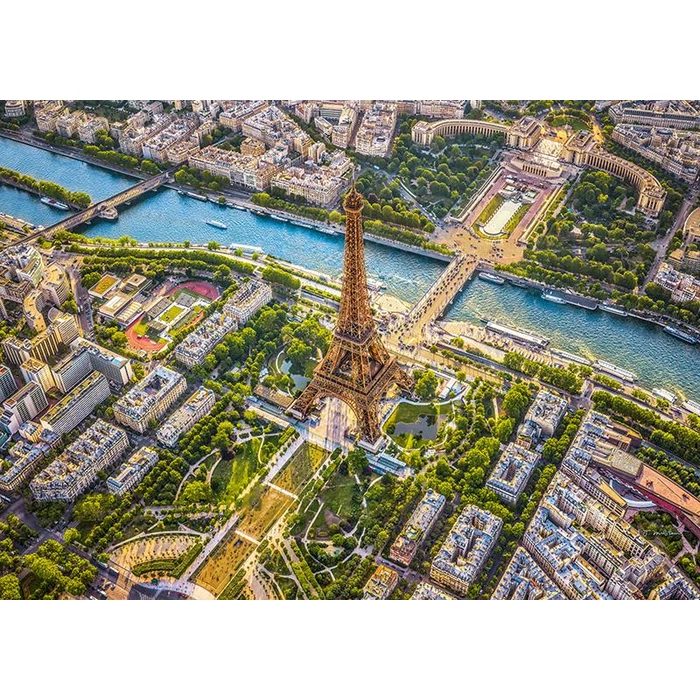 CherryPazzi 30189 - View over Paris Eiffel Tower - 1000 db-os puzzle