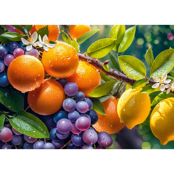 CherryPazzi 30738 - Sunny Fruits - 1000 db-os puzzle