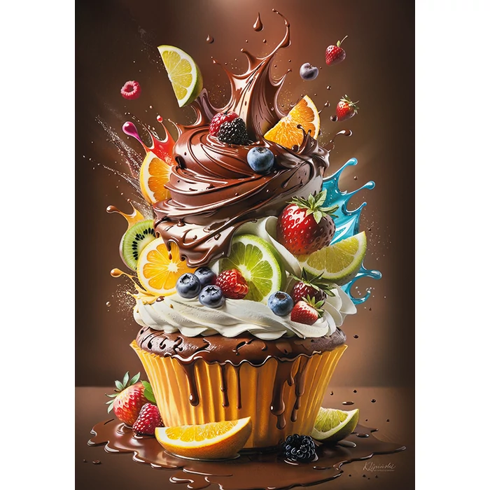 CherryPazzi 20142 - Crazy Cake - 500 db-os puzzle