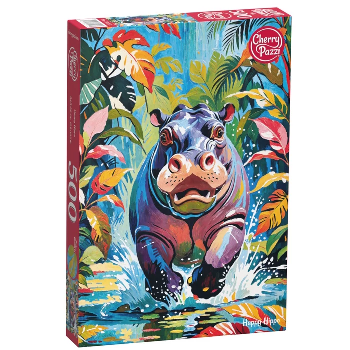 CherryPazzi 20272 - Happy Hippo - 500 db-os puzzle