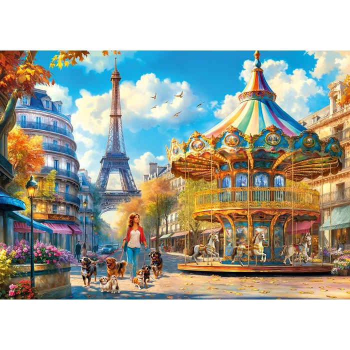 CherryPazzi 20210 - Paris Day Out - 500 db-os puzzle
