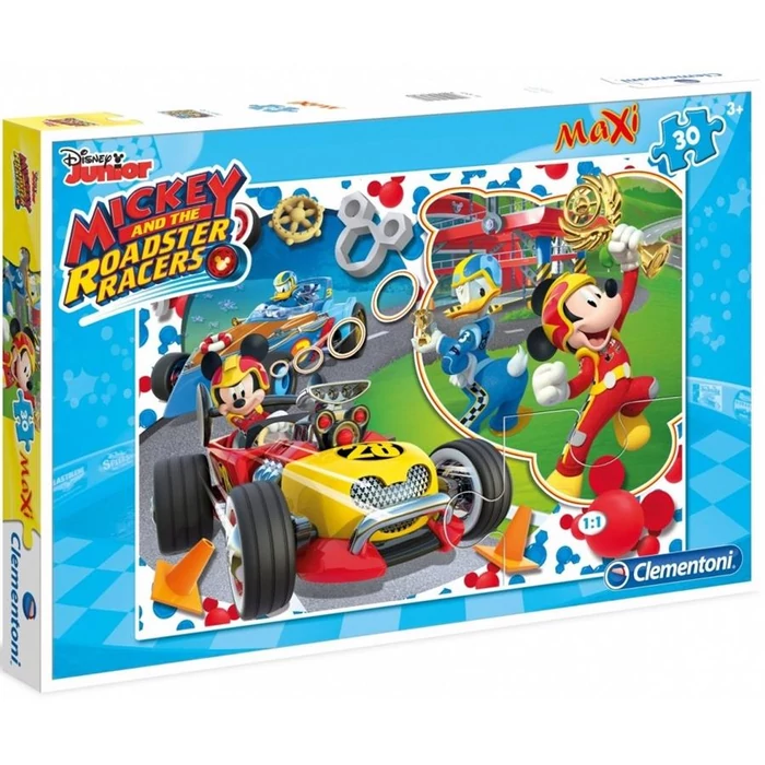 Clementoni 07435 - Mickey Mouse és barátai - 30 db-os Maxi puzzle