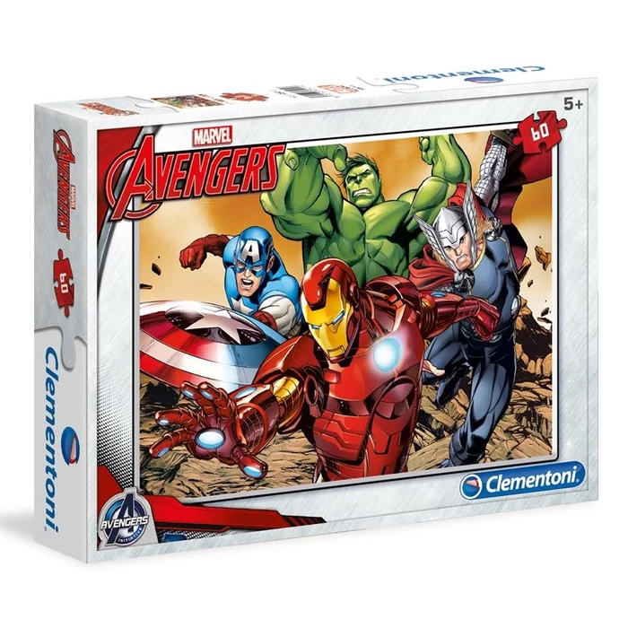 Clementoni 08415 - Avengers - Bosszúállók - 60 db-os puzzle