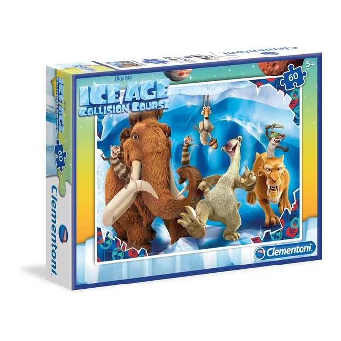 Clementoni 08426 - Jégkorszak 5 - A nagy bumm - 60 db-os puzzle