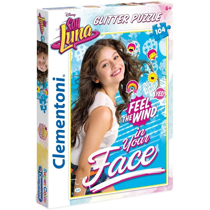 Clementoni 20137 - Soy Luna - Feel the Wind in Your Face - 104 db-os Csillámos puzzle