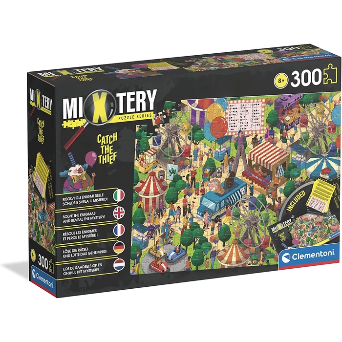 Clementoni 300 db-os puzzle - Mixtery - Catch the thief (21712)