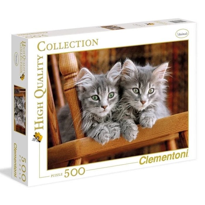 Clementoni 30545 - Cicák - 500 db-os puzzle