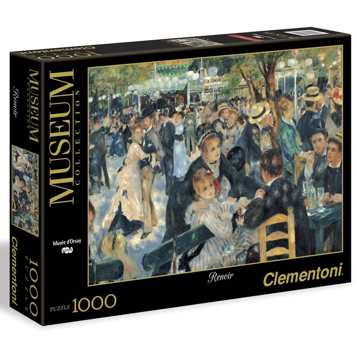 Clementoni 31412 - Museum Collection - Renoir - Bál a Montmartre-n - 1000 db-os puzzle