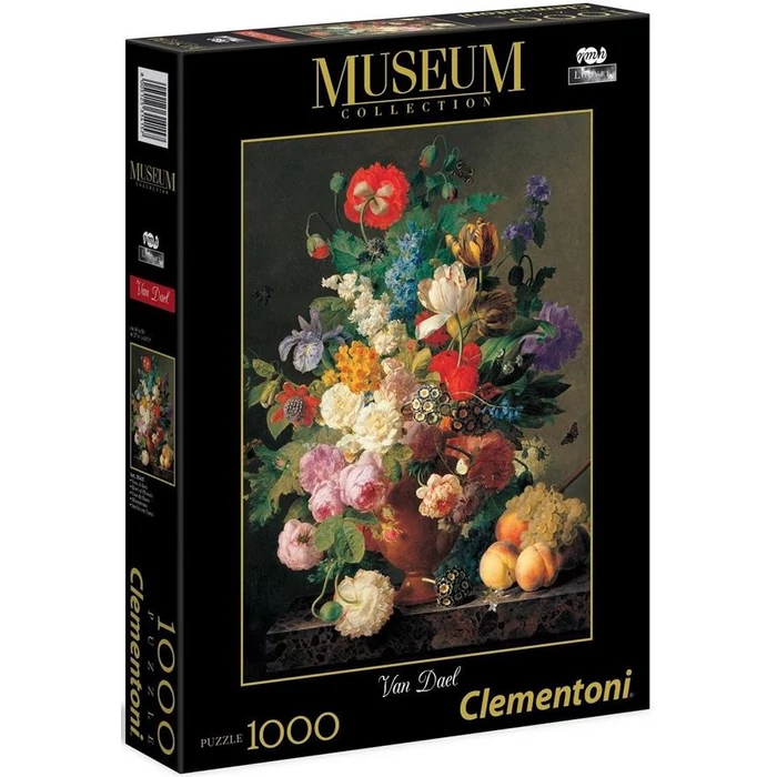Clementoni 31415 - Museum Collection -  Van Dael - Csendélet gyümölcsökkel - 1000 db-os puzzle