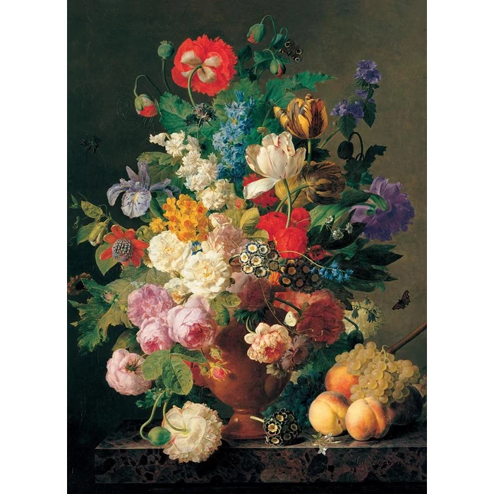 Clementoni 31415 - Museum Collection -  Van Dael - Csendélet gyümölcsökkel - 1000 db-os puzzle