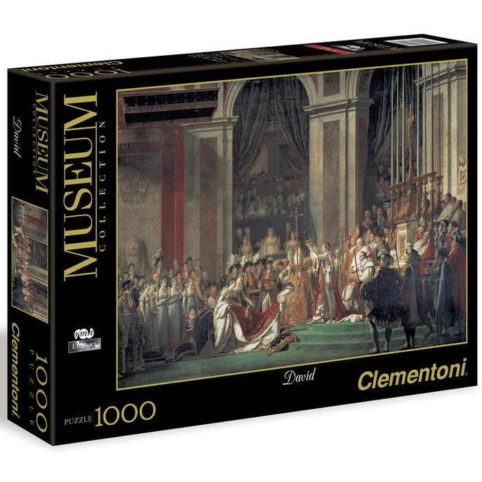 Clementoni 31416 - Museum Collection - David - Napóleon koronázása - 1000 db-os puzzle