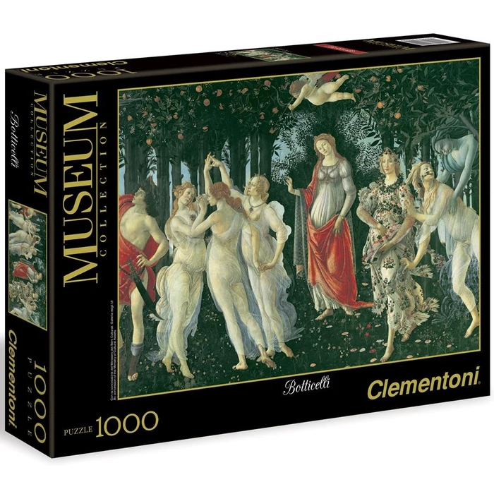 Clementoni 31429 - Museum Collection - Botticelli - A tavasz - 1000 db-os puzzle