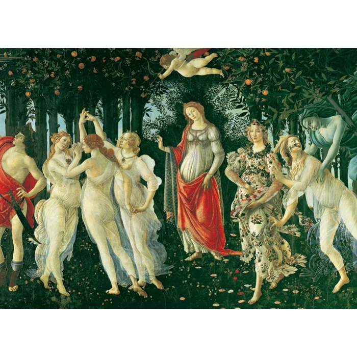 Clementoni 31429 - Museum Collection - Botticelli - A tavasz - 1000 db-os puzzle