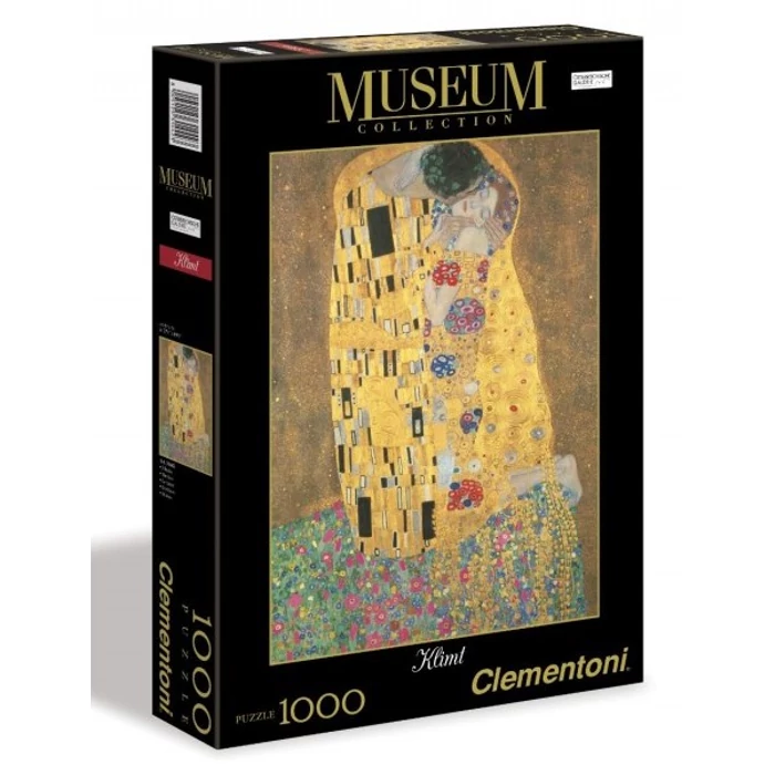 Clementoni 31442 - Museum Collection - Klimt - A csók - 1000 db-os puzzle