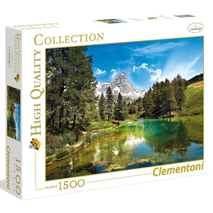 Clementoni 31680 - Kék tó - 1500 db-os puzzle