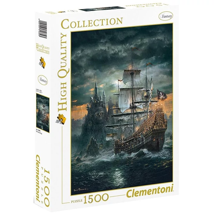 Clementoni 31682 - A kalózhajó - 1500 db-os puzzle