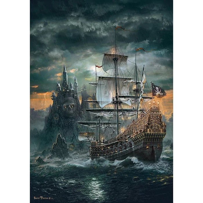 Clementoni 31682 - A kalózhajó - 1500 db-os puzzle