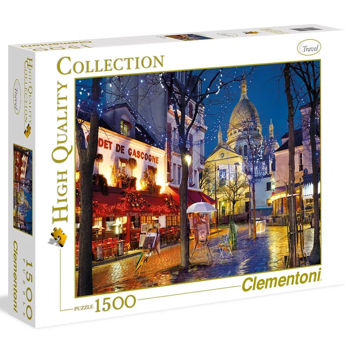 Clementoni 31999 - Montmartre, Párizs - 1500 db-os puzzle