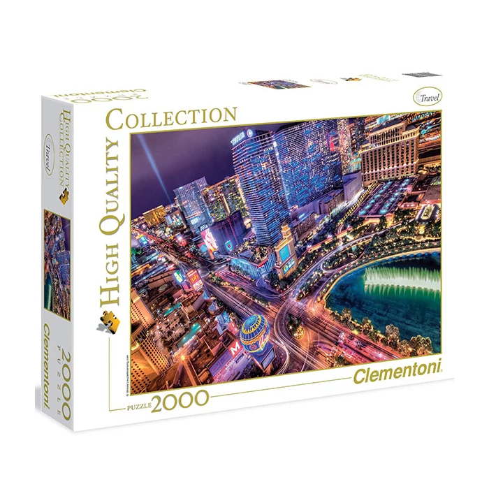 Clementoni 32555 - Las Vegas - 2000 db-os puzzle