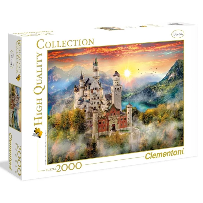 Clementoni 32559 - Neuschwanstein kastély - 2000 db-os puzzle