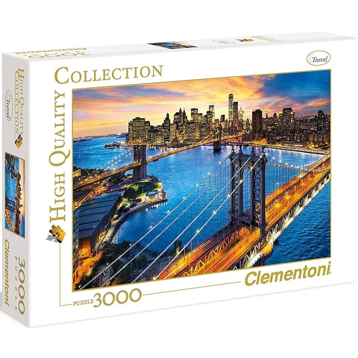 Clementoni 33546 - New York - 3000 db-os puzzle