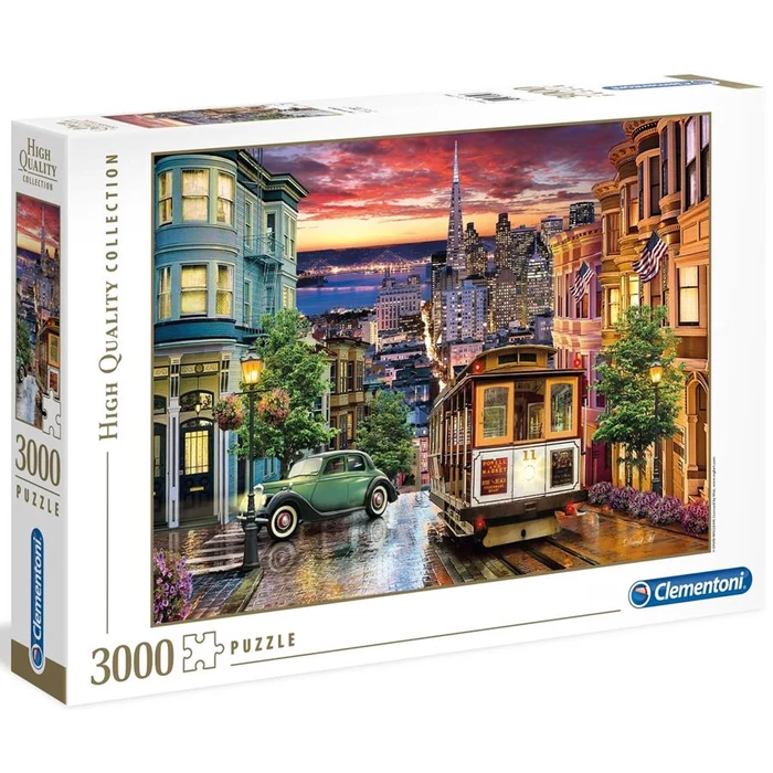 Clementoni 33547 - San Francisco - 3000 db-os puzzle